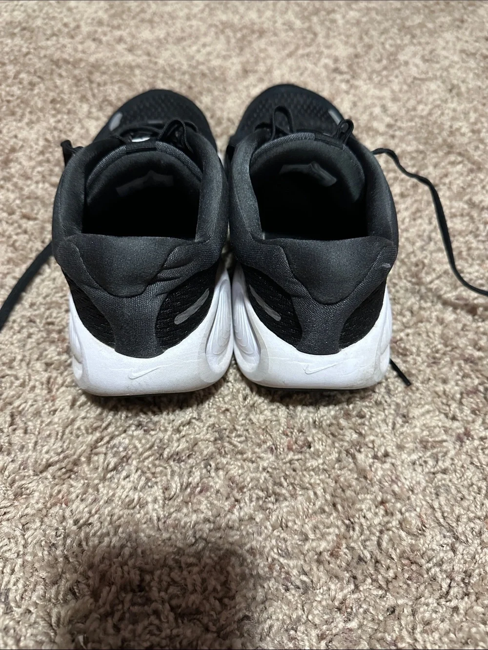 Nike Black and White Big Kid Running Sneakers